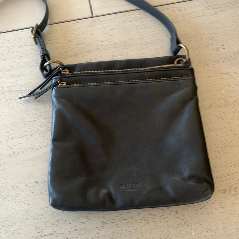 Black Margot crossbody bag